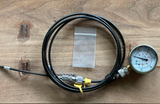 Mercedes Benz 600, Pressure Gauge Set for Shut-Off Valve, updated set, fits all  Mercedes 600 Cars with Shut-Off Valve