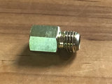Mercedes Benz Air Fitting with Filter, Standard 14mm Hex Fitting for all Air Suspension Axle Valves and the 600 Horn Valve, MB part number 1129971572